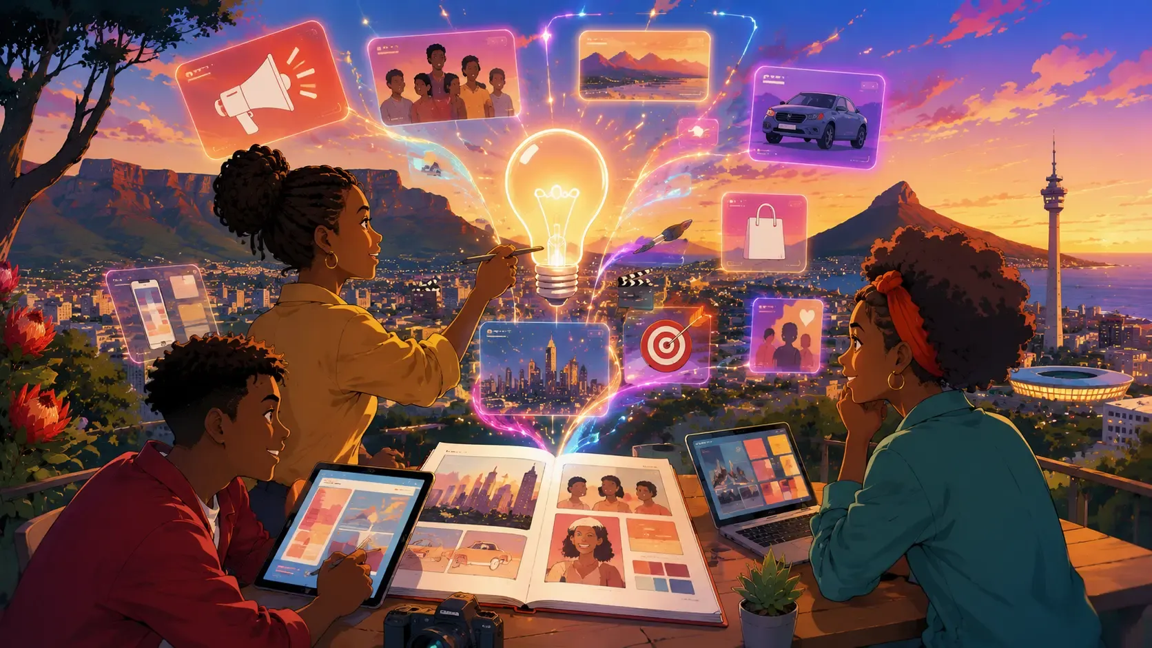 Weaving Dreams into Resonance: Architecting Ad Ideas for the South African Canvas